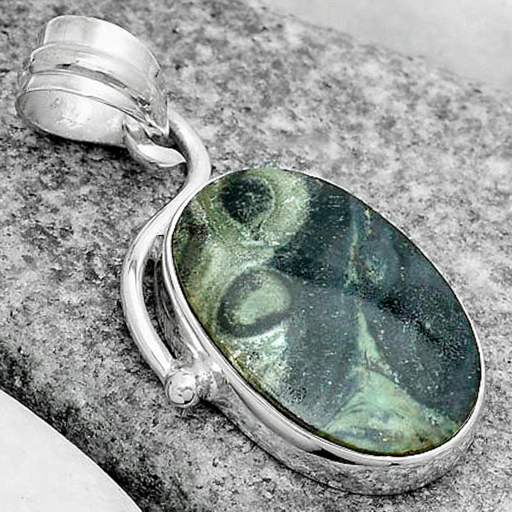 Natural Star Galaxy Jasper Pendant P-1099 SDP123465