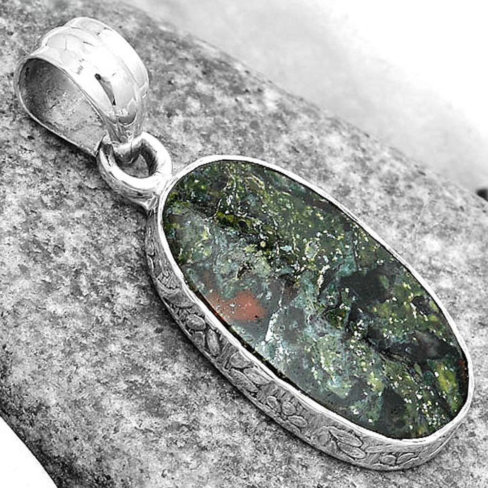 Dragon Blood Stone - South Africa Pendant P-1001 SDP123537