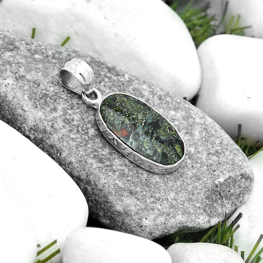 Dragon Blood Stone - South Africa Pendant P-1001 SDP123537