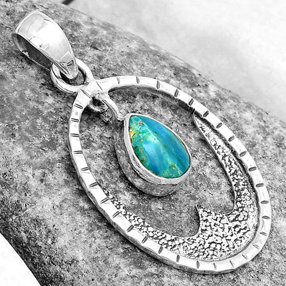 Natural Peruvian Opalina Pendant P-1629 SDP123704