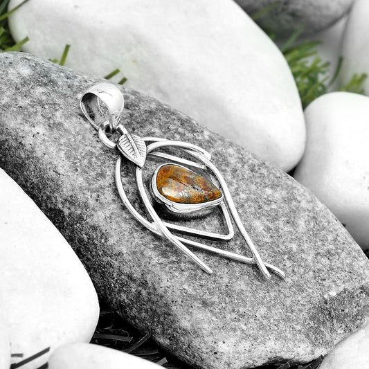 Natural Rare Cady Mountain Agate Pendant P-1504 SDP123762