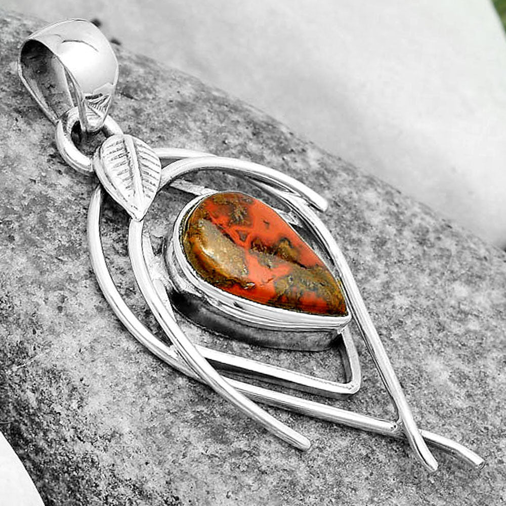 Natural Rare Cady Mountain Agate Pendant P-1504 SDP123769