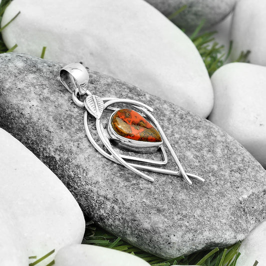 Natural Rare Cady Mountain Agate Pendant P-1504 SDP123769