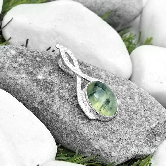Natural Prehnite Pendant P-1549 SDP123816