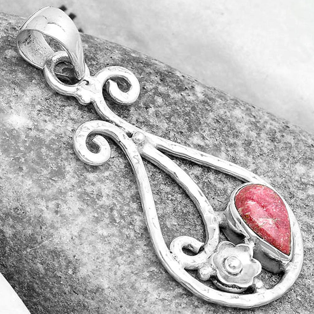 Natural Pink Thulite - Norway Pendant P-1714 SDP123872