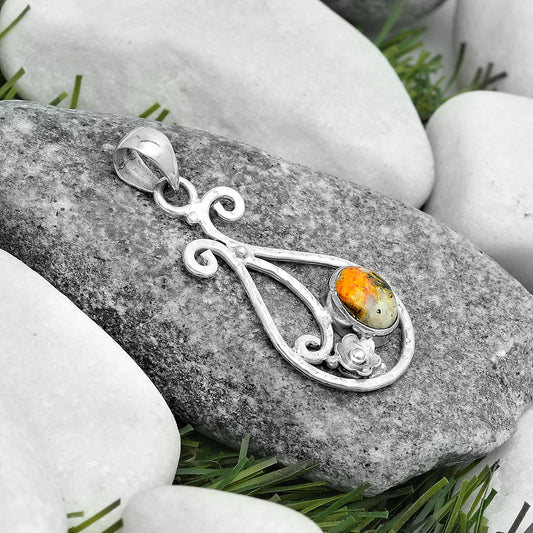 Natural Indonesian Bumble Bee Pendant P-1714 SDP123906