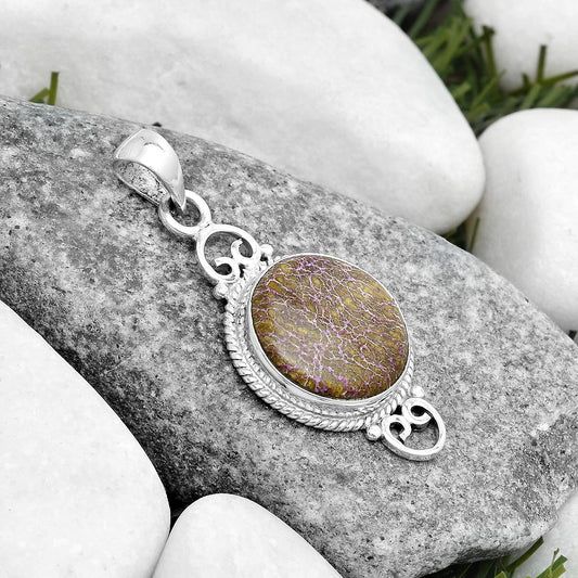 Natural Purpurite - South Africa Pendant P-1696 SDP124036