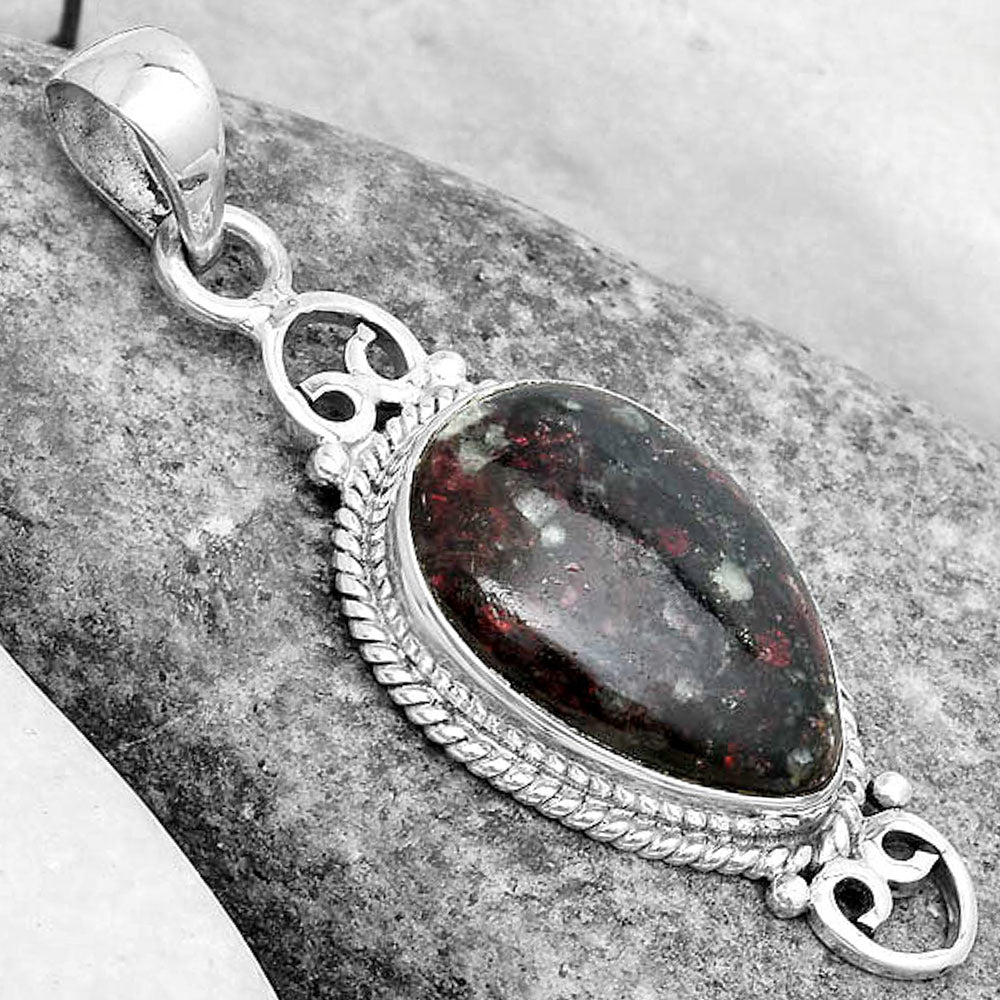 Natural Russian Eudialyte Pendant P-1696 SDP124076