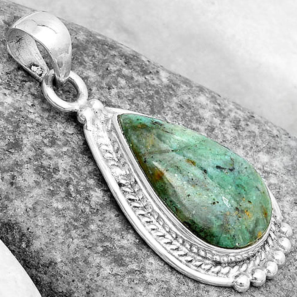 Natural Larsonite Jasper Pendant P-1511 SDP124372