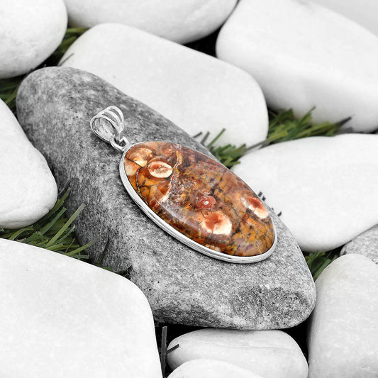 Natural Mexican Bird Eye Pendant P-1001 SDP124617