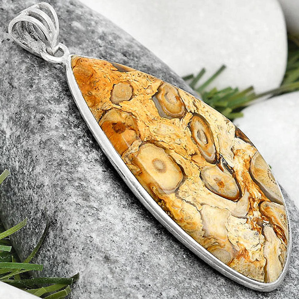 Natural Rock Calcy Pendant P-1001 SDP124822