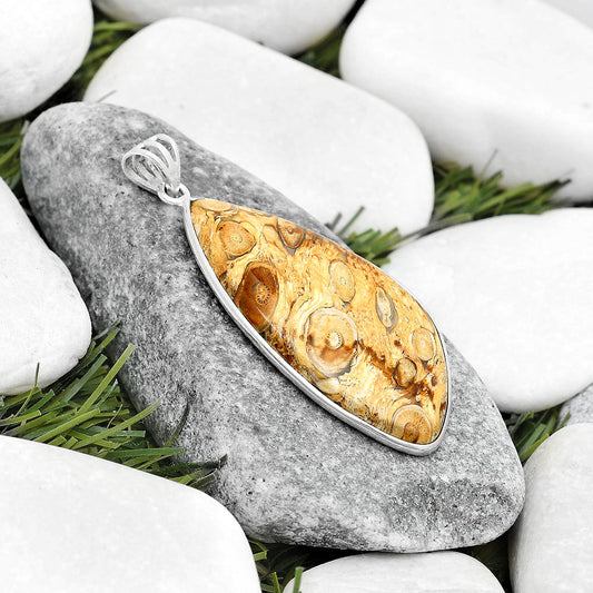 Natural Rock Calcy Pendant P-1001 SDP124840