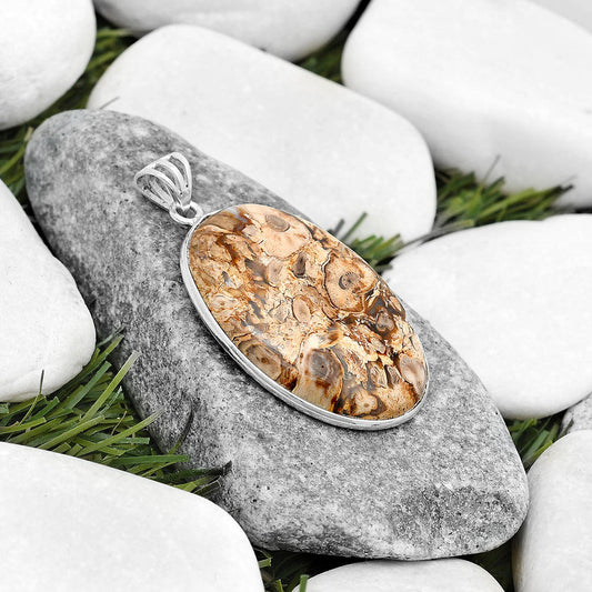 Natural Rock Calcy Pendant P-1001 SDP124842