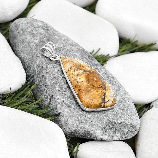 Natural Rock Calcy Pendant P-1001 SDP124861
