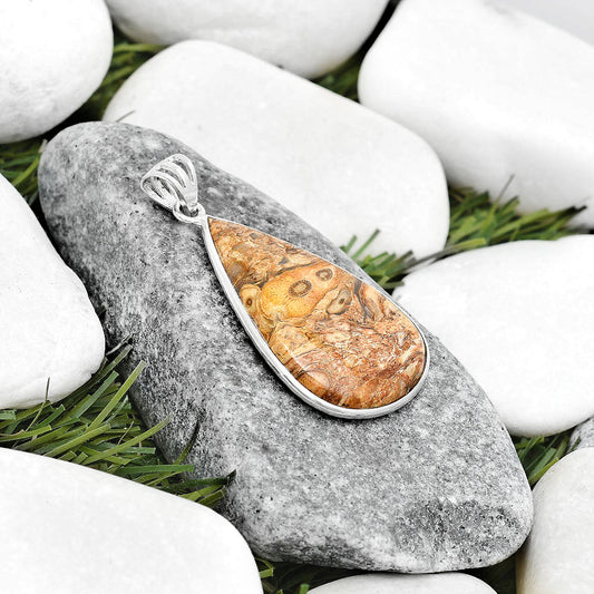 Natural Rock Calcy Pendant P-1001 SDP124864