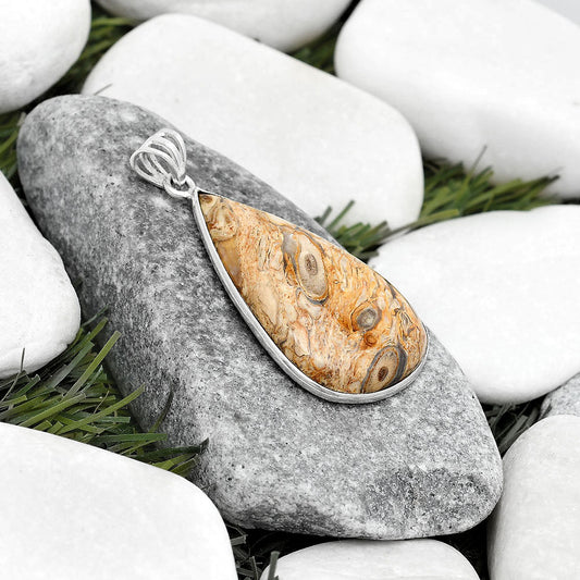 Natural Rock Calcy Pendant P-1001 SDP124868