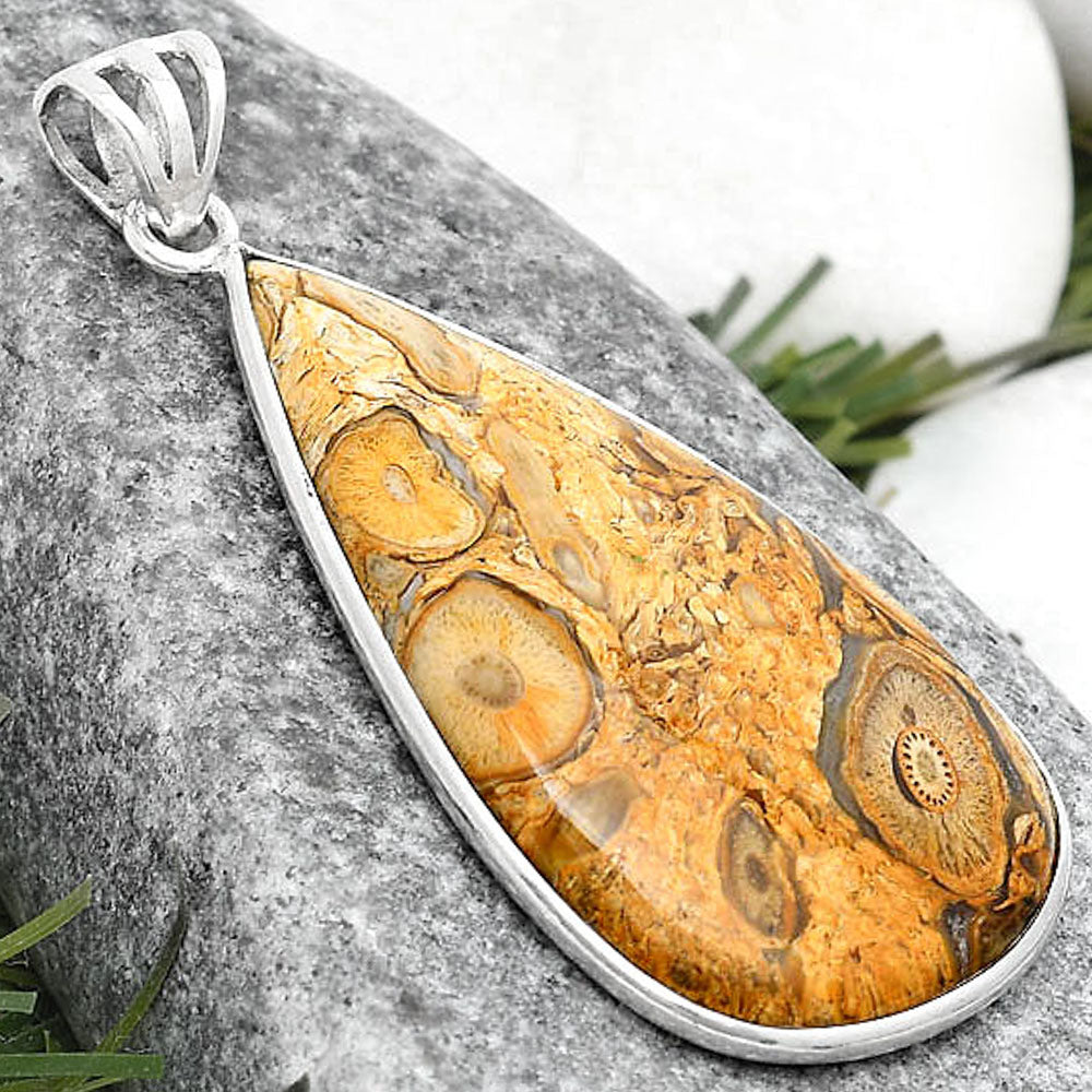 Natural Rock Calcy Pendant P-1001 SDP124870