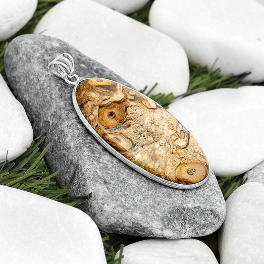 Natural Rock Calcy Pendant P-1001 SDP124873