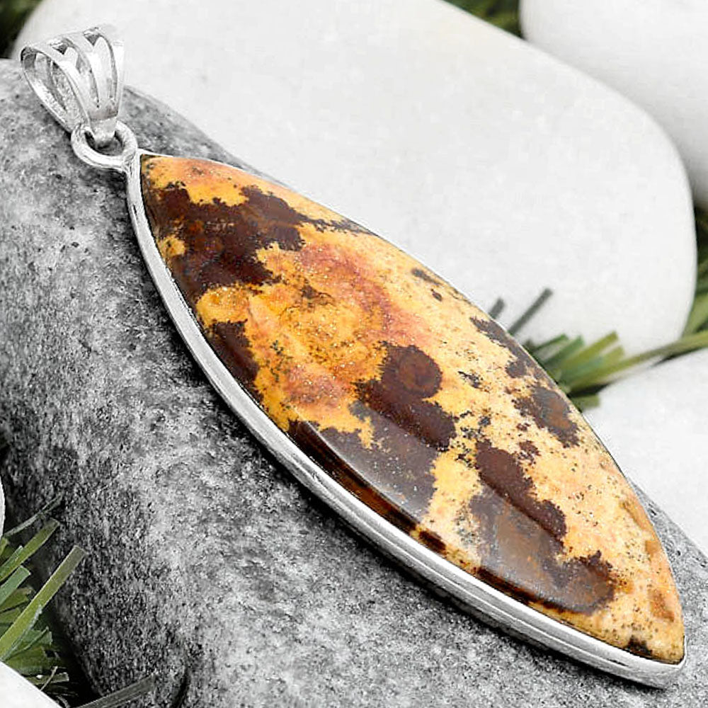Natural Outback Jasper Pendant P-1001 SDP124987