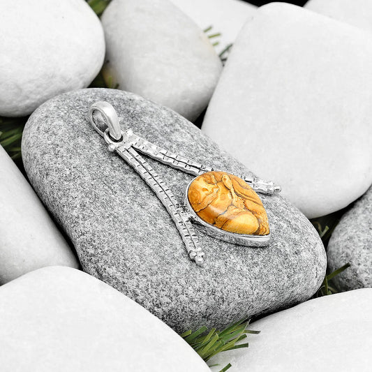 Natural Rock Calcy Pendant P-1034 SDP125623