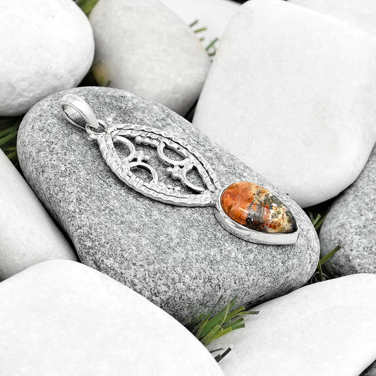 Natural Tabu Jasper Pendant P-1035 SDP125639