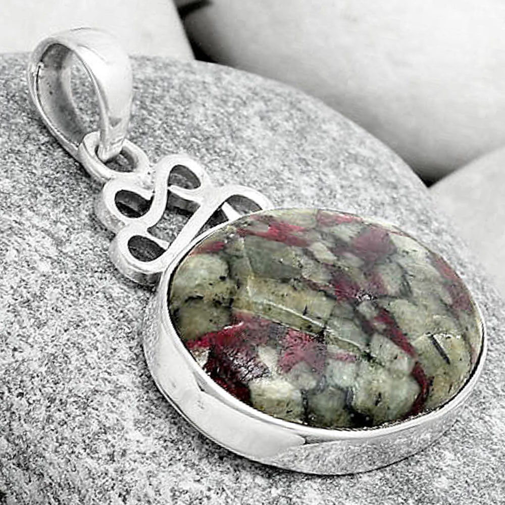 Natural Russian Eudialyte Pendant P-1554 SDP125981