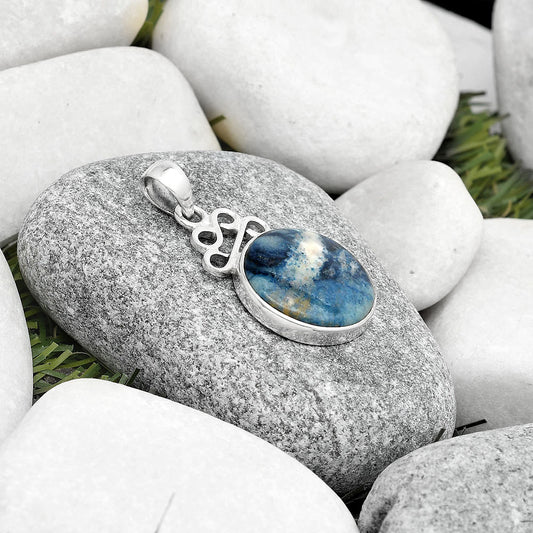 Natural Blue Scheelite - Turkey Pendant P-1554 SDP125998