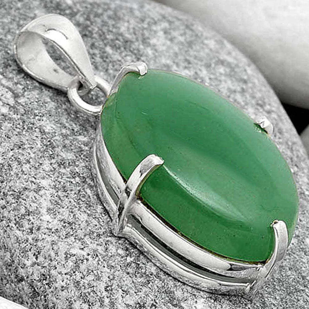 Natural Green Aventurine Pendant P-1013 SDP126134