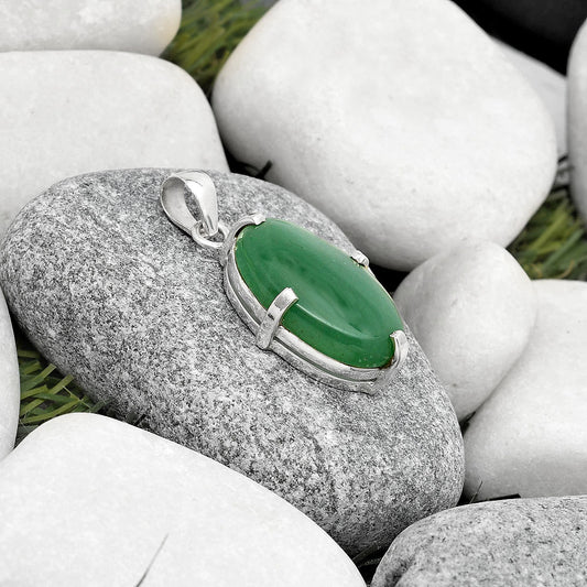 Natural Green Aventurine Pendant P-1013 SDP126151