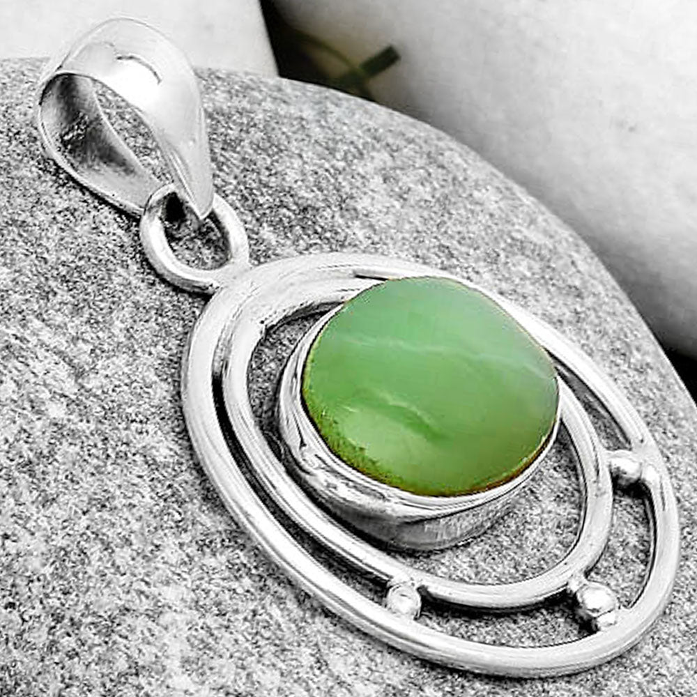 Natural Boulder Chrysoprase Australia Pendant P-1712 SDP126182