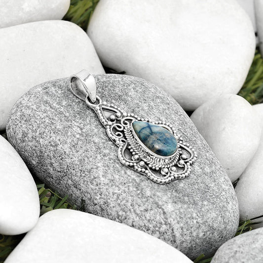 Natural Blue Scheelite - Turkey Pendant P-1214 SDP126271