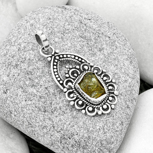 Natural Rare Kornerupine Rough Pendant P-1224 SDP126462