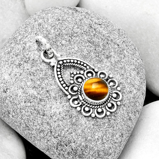 Natural Tiger Eye - Africa Pendant P-1224 SDP126476