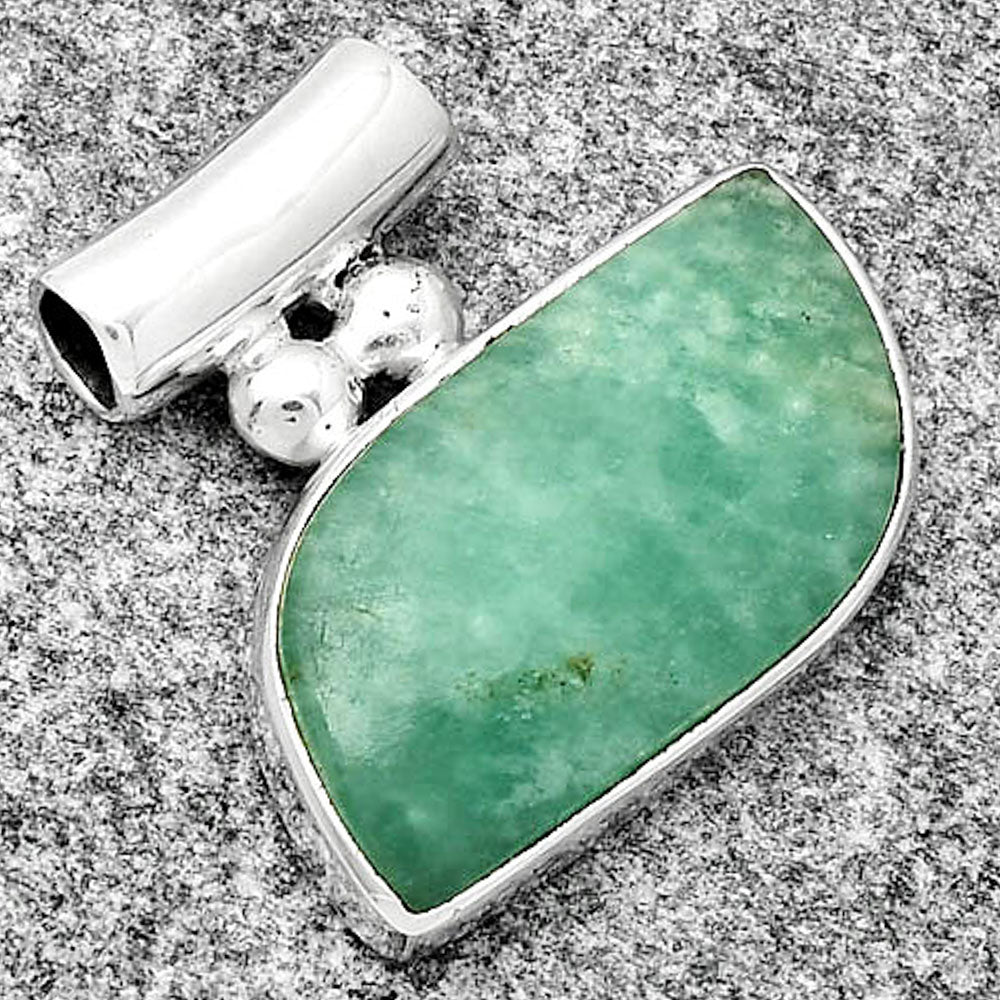 Natural Paraiba Amazonite Pendant P-1259 SDP126545