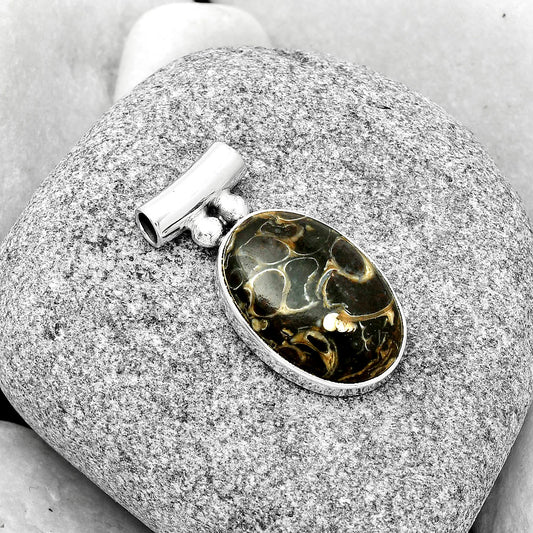 Natural Turtella Jasper - USA Pendant P-1259 SDP126565