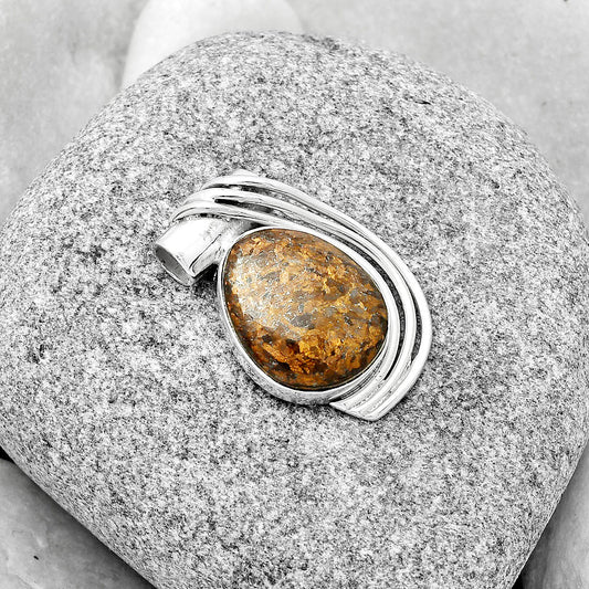 Natural Bronzite Pendant P-1432 SDP126580