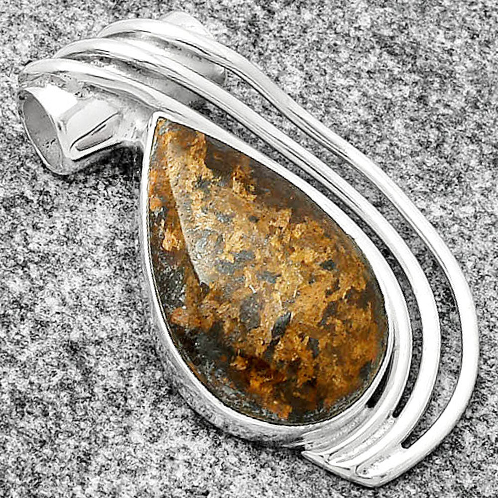 Natural Bronzite Pendant P-1432 SDP126589