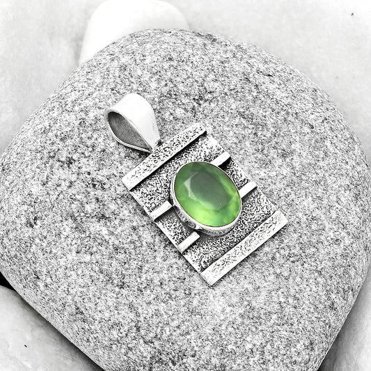 Faceted Natural Nephrite Jade Canada Pendant P-1658 SDP126613