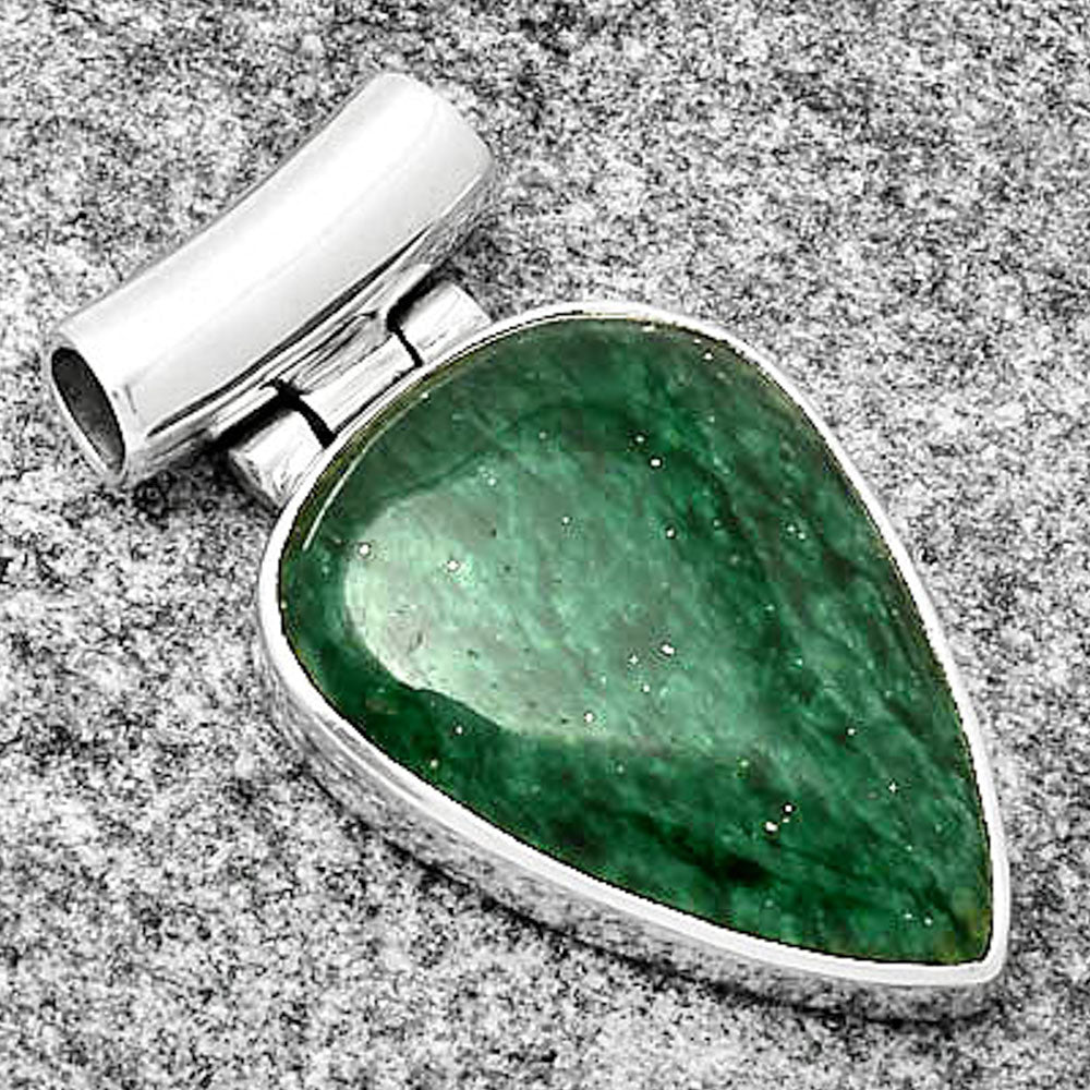 Natural Green Aventurine Pendant P-1621 SDP126689