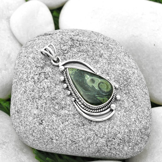 Natural Star Galaxy Jasper Pendant P-1012 SDP126864