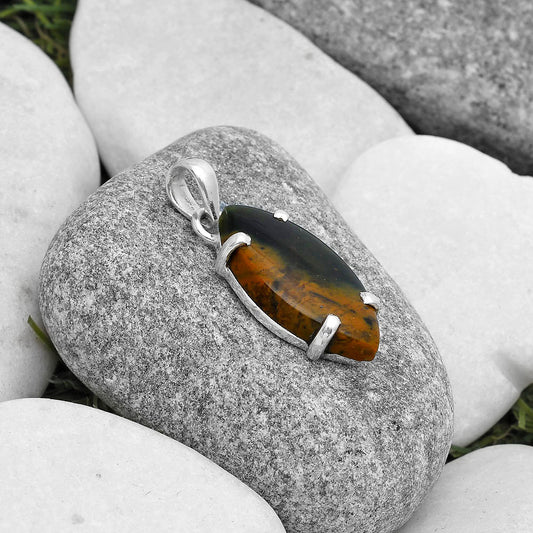 Natural Chrome Chalcedony Pendant P-1013 SDP126880