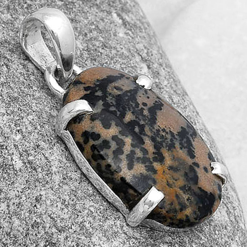 Natural Russian Honey Dendrite Opal Pendant P-1013 SDP126884