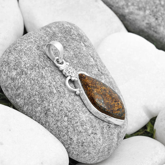 Natural Bronzite Pendant P-1220 SDP126926