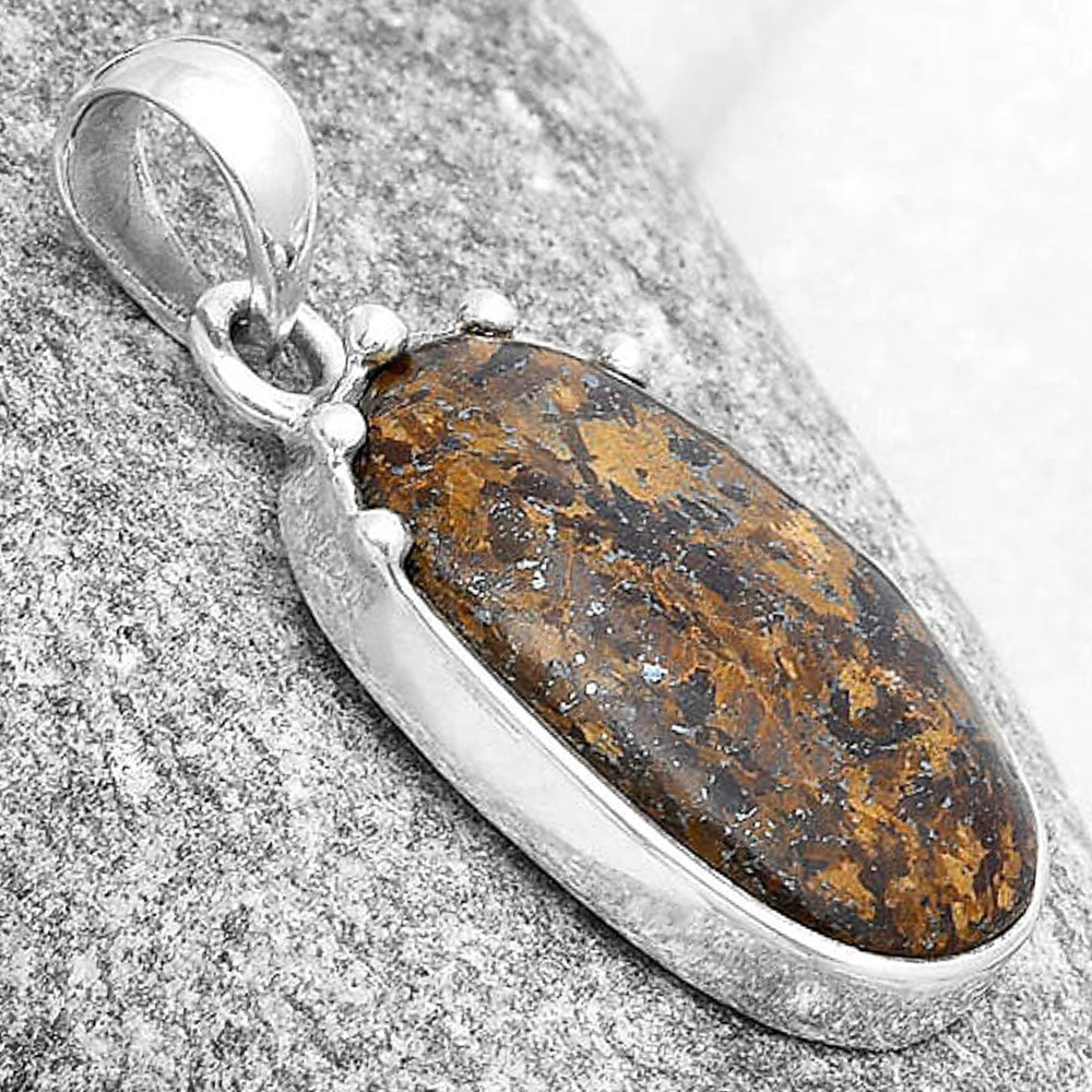 Natural Bronzite Pendant P-1349 SDP126981