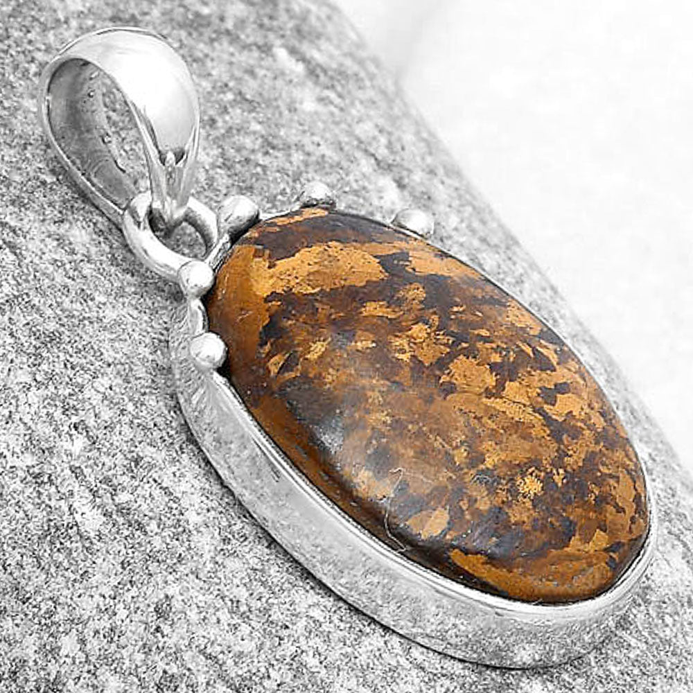 Natural Bronzite Pendant P-1349 SDP126995