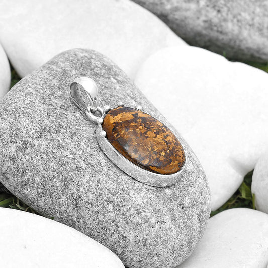 Natural Bronzite Pendant P-1349 SDP126995