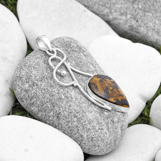 Natural Bronzite Pendant P-1036 SDP127001