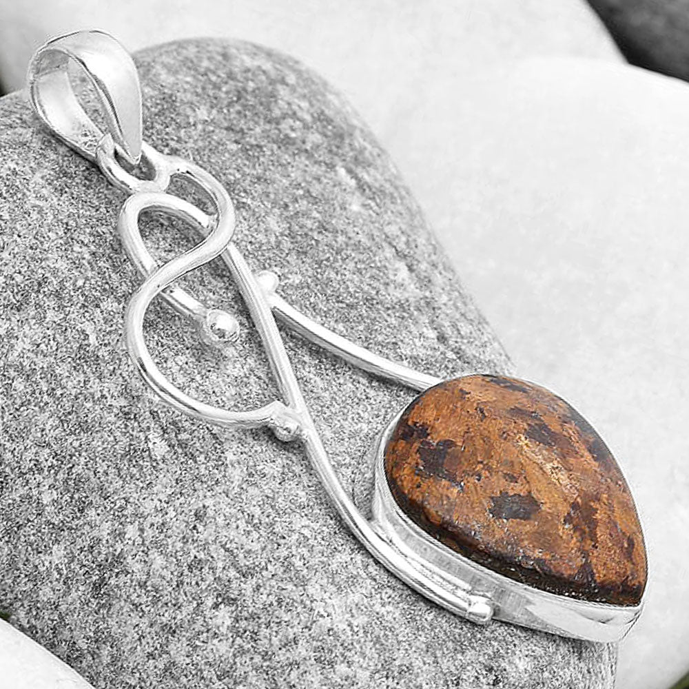 Natural Bronzite Pendant P-1036 SDP127017