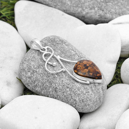 Natural Bronzite Pendant P-1036 SDP127018