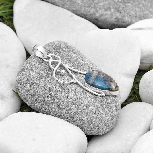 Natural Blue Scheelite - Turkey Pendant P-1036 SDP127019